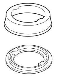 Brizo Baliza RP50263SS Escutcheon and Gasket