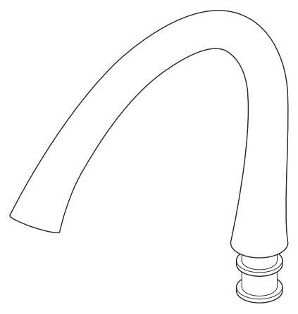 Brizo Belo RP50580SS Spout Assembly