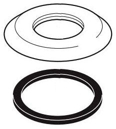 Delta Lahara RP51628RB Handle Base w/ Gasket - Roman Tub