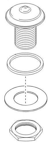 Brizo Traditional RP52397PN Hole Cover Assembly