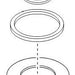 Brizo Tresa RP52397SS Hole Cover Assembly