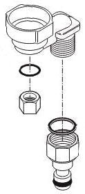 Brizo Vesi RP54854 Mounting Hardware