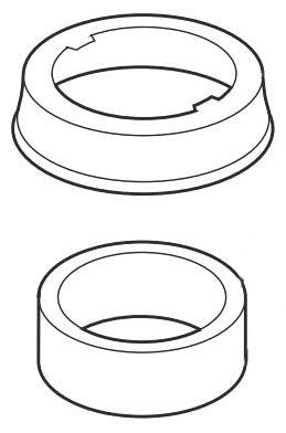 Brizo Baliza RP60140PC Escutcheon and Gasket