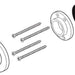 Brizo Traditional RP61197MW Mounting Kit - Wall-Mount