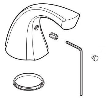 Delta Addison RP61287 Metal Lever Handle Kit - Bathroom