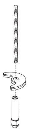 Brizo Quiessence RP62183 Mounting Hardware