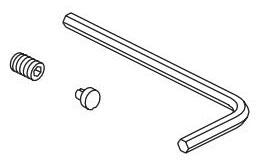 Brizo Virage RP62374RB Handle Buttons, Set Screws and Allen Wrench