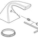 Brizo Virage RP62448GL Hot and Cold Handle Assemblies