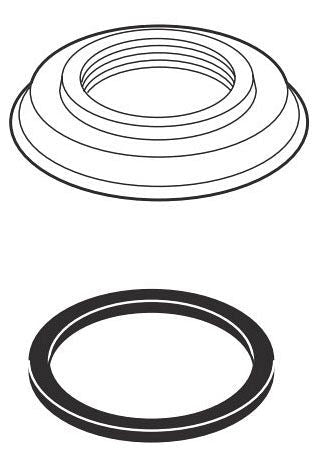 Brizo Baliza RP62771PC Handle Base, Gasket, and Mounting Nut