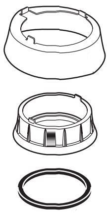 Delta Linden RP62778 Trim Ring, Base & Gasket