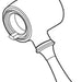 Brizo Baliza RP62931RB Handle Assembly and Set Screw