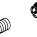Delta Vero RP63358 Set Screw & Button