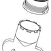 Delta RP6375 Set Screw - Slow-Close Handle