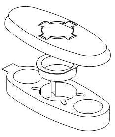 Delta Talbott:RP70177RB Escutcheon - Touch2O - Bathroom