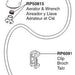 Delta RP70738BL Wand Assembly - Pull-Out