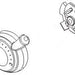 Delta Cassidy RP72572 Temperature Knob & Cover - 17 Series