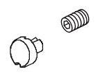Delta Dryden RP72720PN Set Screw & Button - Roman Tub