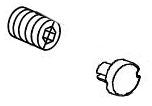 Delta Dryden RP72720SP Set Screw and Button