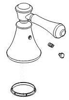 Delta Cassidy RP72749AR Metal Lever Handle Kit