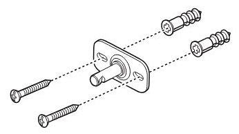 Brizo Odin RP73155 Mounting Hardware, Allen Wrench and Set Screw