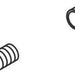 Delta Trinsic RP73162BL Set Screw and Button - Roman Tub Spout