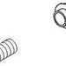 Delta Cassidy RP73284CZ Set Screw & Button - Roman Tub