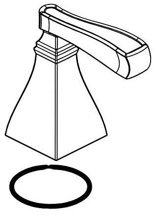 Delta Lakewood RP74422BL Handle Assembly