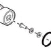 Brizo Odin RP75218GL Holder Assembly