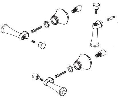 Brizo Baliza RP75232RB Handle Kit