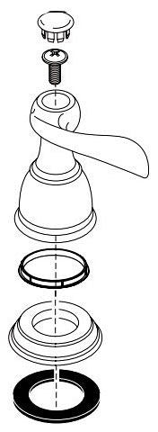Delta Windemere RP75267 Metal Lever Handle Set