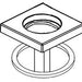 Delta Ara RP75429 Handle Base & Gasket - Bathroom