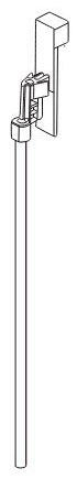 Delta Ara RP75430SS Lift Rod & Slider - Widespread Bathroom