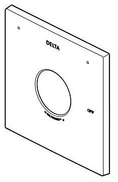 Delta Zura RP75436 Escutcheon & Gasket - 14 Series