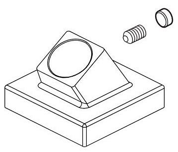 Delta Ara RP75497BL Roman Tub Hand Shower Base