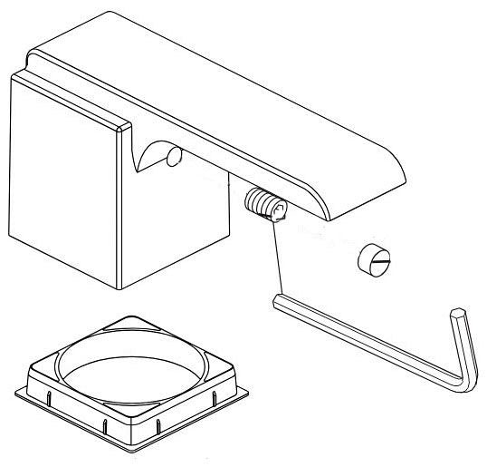 Delta Ara RP75500SS Metal Lever Handle Set - Roman Tub