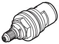 Brizo Charlotte RP75799 Adapter and Valve Cartridge, Hot Side