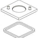 Delta Ara RP76058BL Roman Tub Spout Base and Gasket