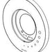Brizo Sotria RP76517GL TempAssure Thermostatic Escutcheon
