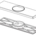 Delta Mandolin RP76702BL Escutcheon