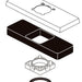 Delta Ashlyn RP77263BL Escutcheon - 3 Hole - 1H Bathroom