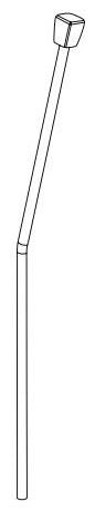 Delta Ashlyn RP77265BL Lift Rod & Finial - 1H Bathroom