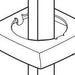 Delta Ashlyn RP77420SS Escutcheon - Handle - Widespread Bathroom