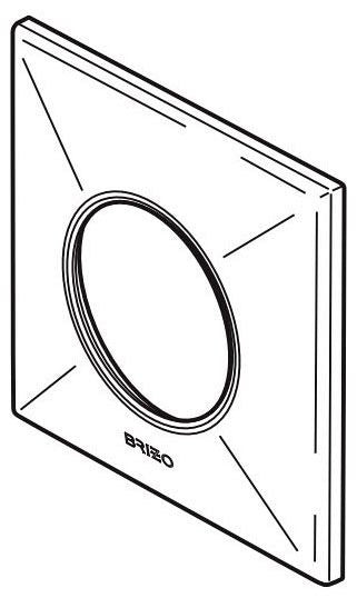 Brizo Essential Shower RP77547SL Escutcheon