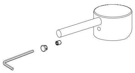 Delta RP78357BL Metal Lever Handle Kit