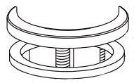 Delta RP78366BL Spout Base & Gasket