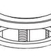 Delta RP78366BL Spout Base & Gasket