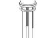 Delta RP78366SS Spout Base & Gasket