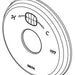 Delta RP78573RB Escutcheon - Traditional Temp2O