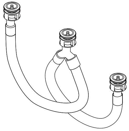 Delta Rila:RP78886 Hose Assembly