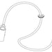 Brizo Odin RP80637SS Articulating Hose & Sprayer Assembly